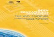 Open educational resources flyeropenaccess.uoc.edu/.../1/Antoni_OERTheWayForward... · Open Educational Resources 7 The term Open Educational Resources (OER) was adopted at a UNESCO