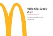 McDonalds Supply Chain · 2018-11-21 · Welcome to the age of the customer. Age of Manufacturing. Age of Distribution. Age of Information. Mass Manufacturing makes industrial powerhouses