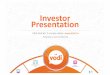 SEC · 2017-10-14 · Investor Presentation Click link for 2 minute video: Proprietary and Confidential vodi ... JAN 2016 vodi Selected for C TIA StartUp Lab 2016 JULY 2016 2017 MAR