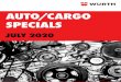 AUTO/CARGO SPECIALS · 2020-07-02 · Valid for the month of uly 2020 - Auto/Cargo Diision Prices within this promotion are recommended selling prices excluding GST and will be valid