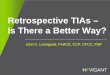 Retrospective TIAs – Is There a Better Way? · 2016-02-13 · / ©2016 NAVIGANT CONSULTING, INC. ALL RIGHTS RESERVED ©2016 NAVIGANT CONSULTING, INC. ALL RIGHTS RESERVED CPM CONFERENCE