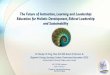 The Future of Instruction, Learning and Leadership ...• ECCSSA called for: innovative thinking, new paradigms and theoretical and applied models of instructional design and leadership