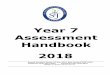 Year 7 Assessment Handbook - St Joseph's Catholic School · 2019-04-04 · Year 7 Assessment Handbook 2018 _____ Russell Drysdale Street, PO Box 4010, East Gosford NSW 2250 Telephone