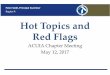 Hot Topics and Red Flags - ACUIA › sites › acuia.org › files › MN Chapter... · 2018-04-28 · advanced online banking fraud ... BSA Compliance Program Hot Topics and Red