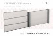 INSTALLATION GUIDE GUARDIANWALL - Amazon Web Services · A post hole diameter of Ø450 mm or Ø600 mm is typical (standard auger sizes), but must again be selected ... be ready and