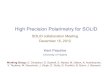 SOLID Polarimetry Dec-2012hallaweb.jlab.org › 12GeV › SoLID › meeting_coll › 2012_12 › ... · Hall C High-Field Møller Polarimeter Hall C Target Polarization 0.25% Analyzing