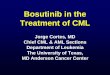 Bosutinib in the Treatment of CML · 2G-TKI for Second Line Therapy in CML-CP •39 (7%) transformed to AP (n=26, 5%) or BP (n=13, 2%) while on 2G-TKI OS TFS EFS Overall 66 91 55