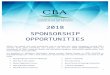 Community Bankers Association of Georgia€¦ · Web view2018/03/05  · Logo on slide during program Listing in Georgia Communities First magazine Listing in CBA Today e-newsletter