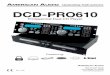 Operating Instructions DCD-PRO610cdb.s3.amazonaws.com/ItemRelatedFiles/8491/DCD-PRO610.pdfDCD-PRO610 Professional Dual CD Player Operating Instructions Featuring: FLIPFLOP 4295 Charter