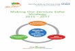 Making Our Services Safer Strategy 2015 – 2017 · The strategy is rightly ambitious in its goal setting, ensuring that all staff fully understand the theory and create environments