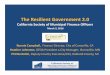 The Resilient Government 2 - ... GFOA Resiliency Task Force 2.0 â€¢20 Finance Professionals from the