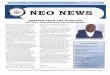 NEO NEWS - NEOCAP · Jake E. Jones, Sr. - Executive Director NEO NEWS MESSAGE FROM THE DIRECTOR 20 Years - Time flies when you’re having fun! Volume 1, Issue 5 DECEMBER 2017 INSIDE