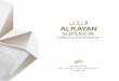 TOBACCO FOR HOOKAH - ALRAYAN Molasses › E-Catalogue › Superior › Superior.pdf · ALRAYAN SUPERIOR From the first moment, the responsibilities of Upgrading & Renovation in the