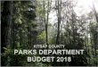 “Committed to providing quality of life enhancing · $11,000 Disney/NRPA Trail Grant –SKRP 2,900 hours of labor ($60,000) contributed by DNR Urban Forestry Restoration Program