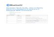 Developer Study Guide - How to Deploy BlueZ on a Raspberry ... · BlueZ on a Raspberry Pi Board as a ... If provisioning is successful, you can find the primary element address in