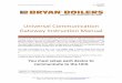 Universal Communication Gateway Instruction Manual · 2017-02-08 · Form: 2405 Universal Communication Gateway Instruction Manual Date: 02-08-2017 Revision: 6 Bryan Steam LLC, 783