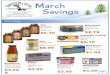 March Savings - Barrels & Bins › wp-content › uploads › ... · 2020-05-12 · Bach Flower Essences Rescue Remedy 20 mL Spray $16.49 Hyland’s Nerve Tonic 100 Tabs $7.99 Bach