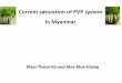 Current saturation of PVP system in Myanmareapvp.org/files/report/docs/09. Myanmar Country Report.pdf · selection Introduction Indigenous selection Mutation Breeding Molecular Breeding