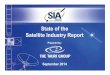 State of the Satellite Industry Report · The Satellite Industry in Context • The satellite industry is a subset of the telecommunications and space industries, representing: »