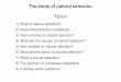 02 natural selection - | Department of Zoology at UBCbio418/02 natural selection - reduced.pdf · 9) Example exam questions on this section What is the difference between natural