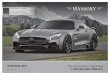 On request is possible produce carbon parts with another ...file.mansory.com/overview/Mercedes_GTs/GTS_overview_2017.pdf · MANSORY BOY OTIONS FOR MERCEDES EN AMG GT S *matte coating