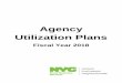 Agency Utilization Plans - New York · utilization goals. Agencies are required to prepare annual M/WBE Utilization Plans. The following Utilization Plan template is designed to be