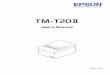 TM-T20II User's Manual · TM-T20II User’s Manual 3 English Important Safety Information This section presents important information intended to ensure safe and effective use of