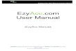 EzyAcc.com User Manual · 2020-03-04 · 4.1.1 Flowchart ... 5 KeyPay Payroll (Single Touch Payroll)..... 104 5.1 Log in to STP (Payroll ... The EzyAcc.com User Manual provides a