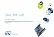 Quick Start Guide · side smart power solid state-relay • GPIOs, PWMs and IRQs configuration • Fault interrupt handling • Sample implementation available on the X-NUCLEO-OUT08A1