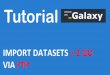 galaxy upload up 2Go - Roscoffapplication.sb-roscoff.fr › download › w4m › howto › galaxy... · 2015-06-09 · Workflow4MetaboIomics v2.O starts today - Check the changelog