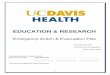 EDUCATION & RESEARCH - University of California, Davis · In the event of an emergency, UC Davis (Davis & Sacramento campus) employees should contact UC Davis Dispatch by dialing