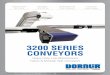 Dorner 3200 Series Conveyors - Steven Engineeringstevenengineering.com/Tech_Support/PDFs/DORNER_3200...DORNER’S SERVICES TEAM PROVIDES COMPLETE SUPPORT FROM REPLACEMENT PARTS TO