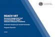 REACH VET - Health Services Research · REACH VET is… •Supported by senior VA leadership as part of establishing suicide prevention as the top clinical priority •A predictive