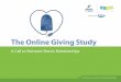Nonprofit Fundraising Resources Library - The …...That’s true with major gifts, direct mail, broadcast media, telemarket-ing—and as this study suggests, with online fundraising,