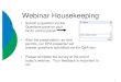 There's a SmartWay for You, Smartway Shipper …...1 Webinar Housekeeping • Submit a question via the Questions pane on your GoTo control panel. • After the presentation, as time