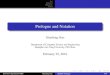 Prologue and Notation - SJTUgao-xf/algorithm/Document/Slide01-Prologue.pdf · X033533-Algorithm@SJTU Xiaofeng Gao Slide01-Prologue 20/45. Set Function Relations Proof Deﬁnition