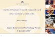 Institut Pasteur: health research and intervention world ... Brey Presentation.pdf · Pasteur Network Three years after the establishment of Institut Pasteur in Paris, Louis Pasteur