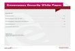 Encompass Security White Paper - Toshiba papers... · • Hard Drive Encryption – Encryption is the most effective way to achieve data security. Encryption technologies, such as