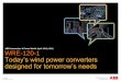 ABB Automation & Power World: April 18-21, 2011 WRE-120-1 Today’s wind power ... · 2018-05-09 · Today’s wind power converters designed for tomorrow’s needs ABB Automation
