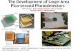 The Development of Large-Area Pico-second …hep.uchicago.edu/cdf/frisch/talks/SLAC_v7.pdfLatest Incom Micropore Substrate .075” ~150 20m pores INCOM glass substrate Incom.inc, Charlton