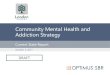 Community Mental Health and Addiction Strategy · South West Local Health Integration Network Vanier hildren’sServices, Lead Agency Project Methodology: Data points from a range