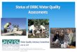 Status of DRBC Water Quality Assessments · Assessments Water Quality Advisory Committee July 18, 2018 Presented to an advisory committee of the DRBC on July 18, 2018. Contents should