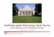Institute-wide Planning Task Force · graduate student research assistants General Expense Parameters No new recurring funds Modest merit pool increases Signiﬁcant reducons in startup