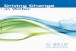 Public Disclosure Authorized Driving Change in Water · The Water Partnership Program (WPP) drives change and influences new thinking in water. Through the WPP, the World Bank is