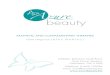 AESTHETIC AND COMPLEMENTARY THERAPIES - Azure Beautyazurebeauty.biz/AzureBeautyTreat.pdf · beauty Larkfields, Tadmarton Heath Road, Hook Norton, Banbury, Oxfordshire OX15 5DQ 