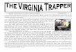 An Officia l Publication oof the Virginia Trappers ... 2019 News Letter.pdf · l Publication o round the ose whom by, the re rn somethi d out to on terview. H bout Brya 5 director