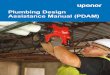 Plumbing Design Assistance Manual (PDAM)...Plumbing Design Assistance Manual is published by Uponor Inc. 5925 148th Street West Apple Valley, MN 55124 USA T 800.321.4739 F 952.891.2008