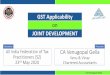 GST Applicabilityaiftponline.org/.../2020/pdf/23-5...Agreements-GST.pdfCA Venugopal Gella Notifications 29th March 2019 Not. No. Particulars 3/2019 Changes in GST rates –Real Estate