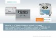 KNX for building and room automation – simple and …f...Integrated portfolio for energy-efficient comfort Siemens offers an integrated portfolio of KNX-enabled products for smart