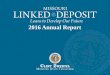 2016 Annual Report - Missouri State Treasurer's Office · 2016 program year (PY) for a total loan amount of $220,207,248. During the 2016 PY, the Missouri Linked Deposit Program provided